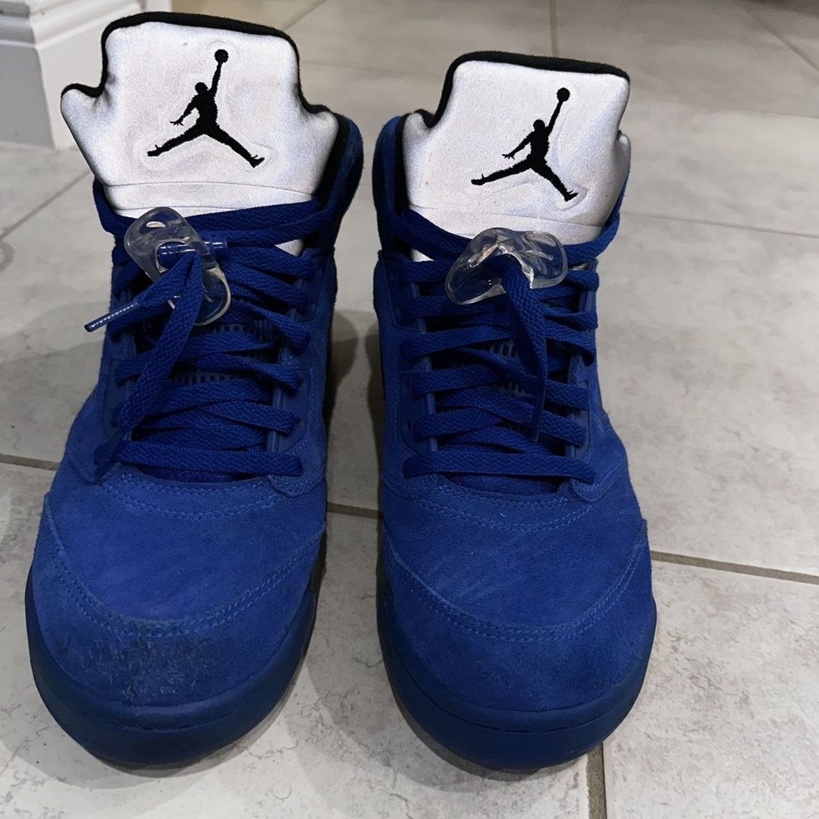 Jordan 5 Retro Blue Suede 