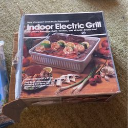 Nib. Never Used. Indoor Electric Grill