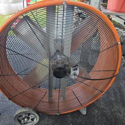 30" Drum fan 2-speed
