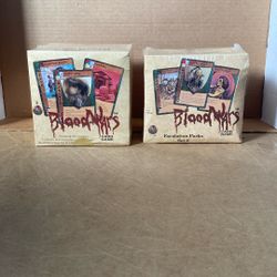 Blood wars Card game box of decks and Escalation packs Set 2