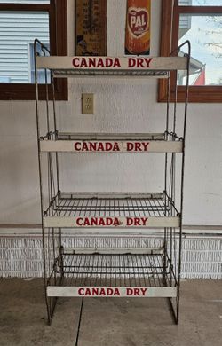 Vintage Canada Dry Display Rack