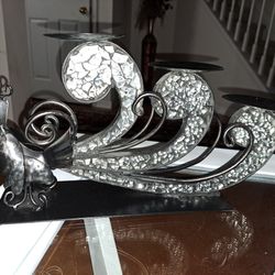 Peacock Candle Holder