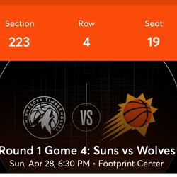 Suns vs Timberwolves 