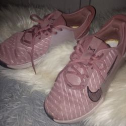 Size Eight Pink Nike Trainers