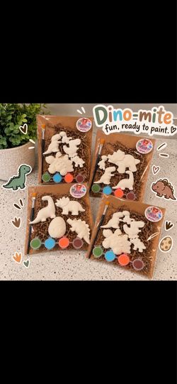 Dinosaur painting kit
