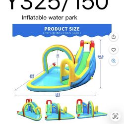 Inflatable water park