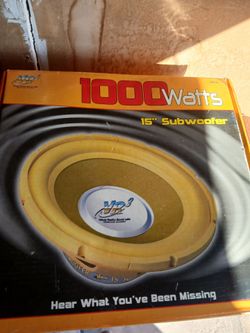 1000 wats 15 sub offer hella loud slap
