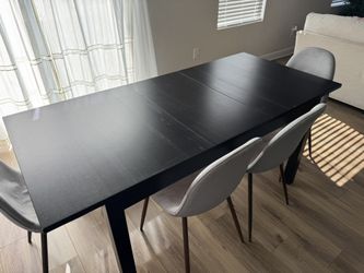 Black dining Table
