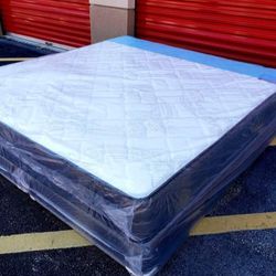 NEW KING MATTRESS AND BOX SPRING 😉 100% QUALITY & CONFORM 👌