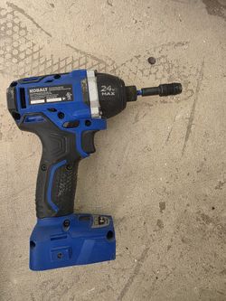 Kobalt Brushless Impact Driver With Ajustable Setting