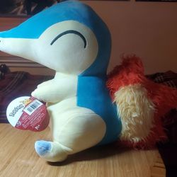 Giant Cyndaquil Pokémon Plush Animal