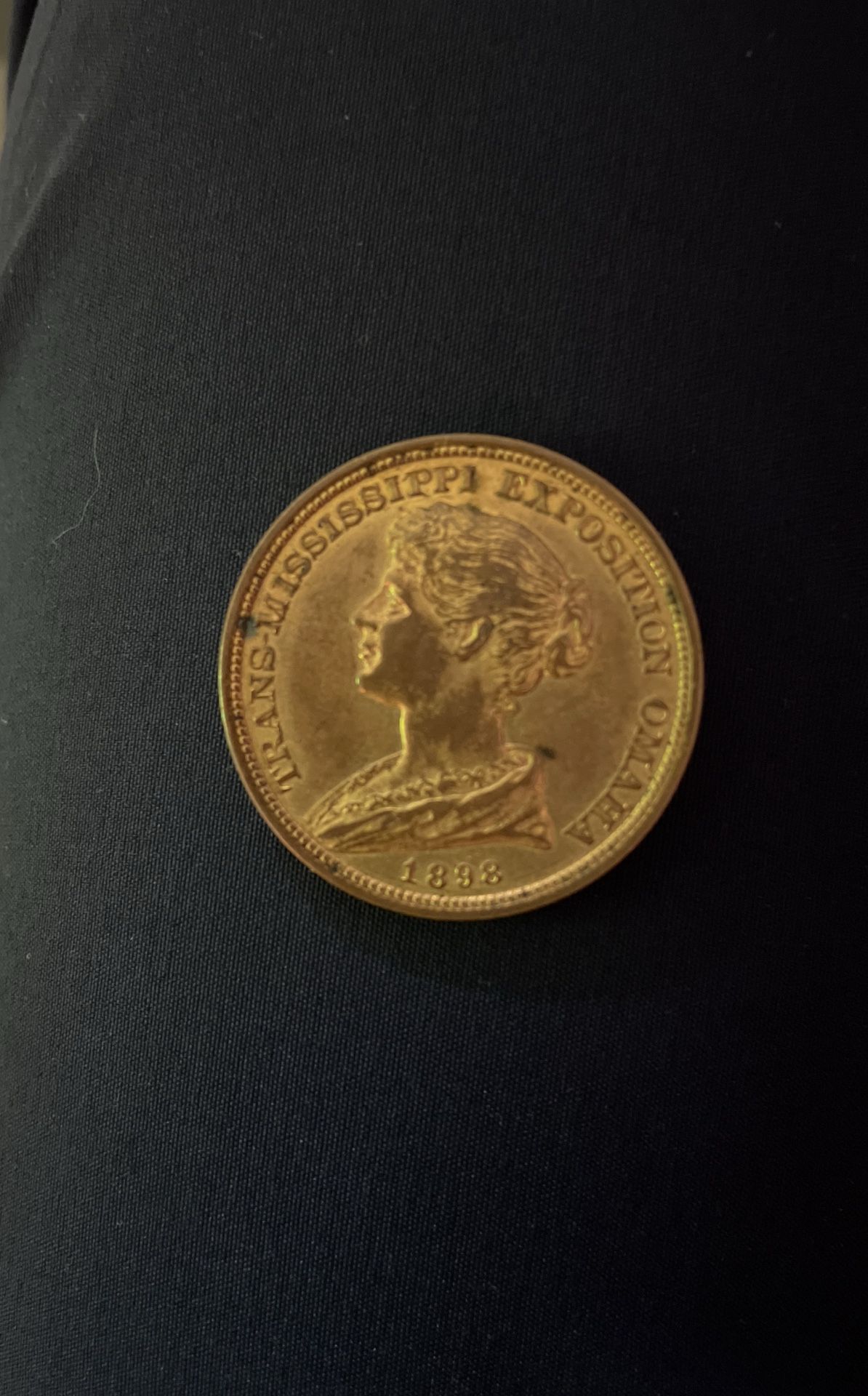 1898 Trans-Mississippi Exposition Omaha Coin