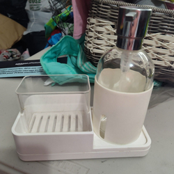 Soap dispenser with caddy from target $8