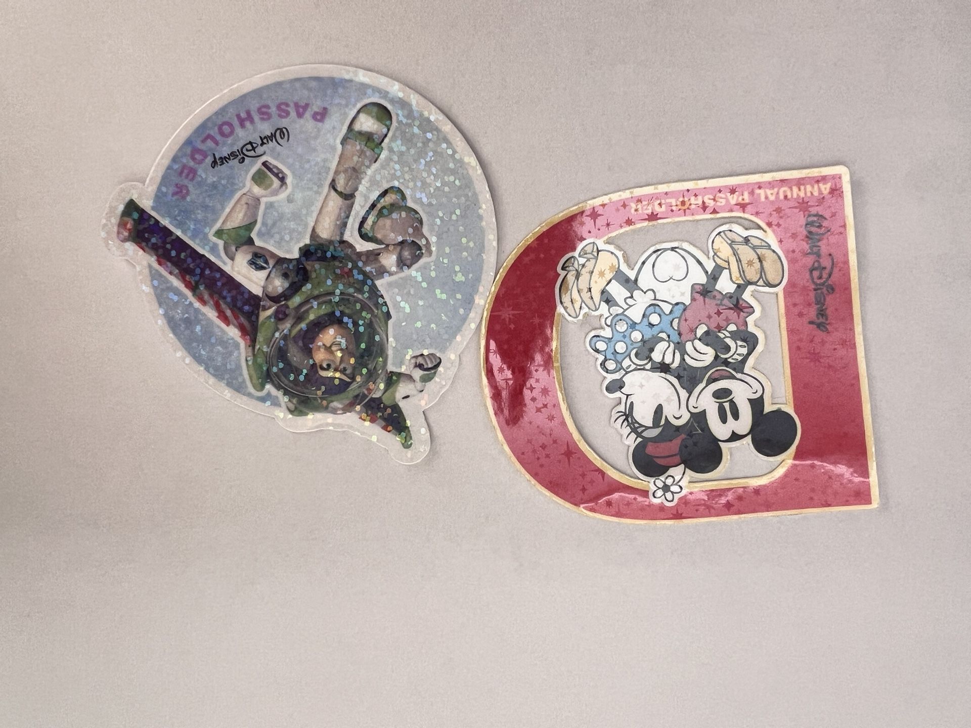 Holographic Disney AP stickers, Universal AP car Sticker