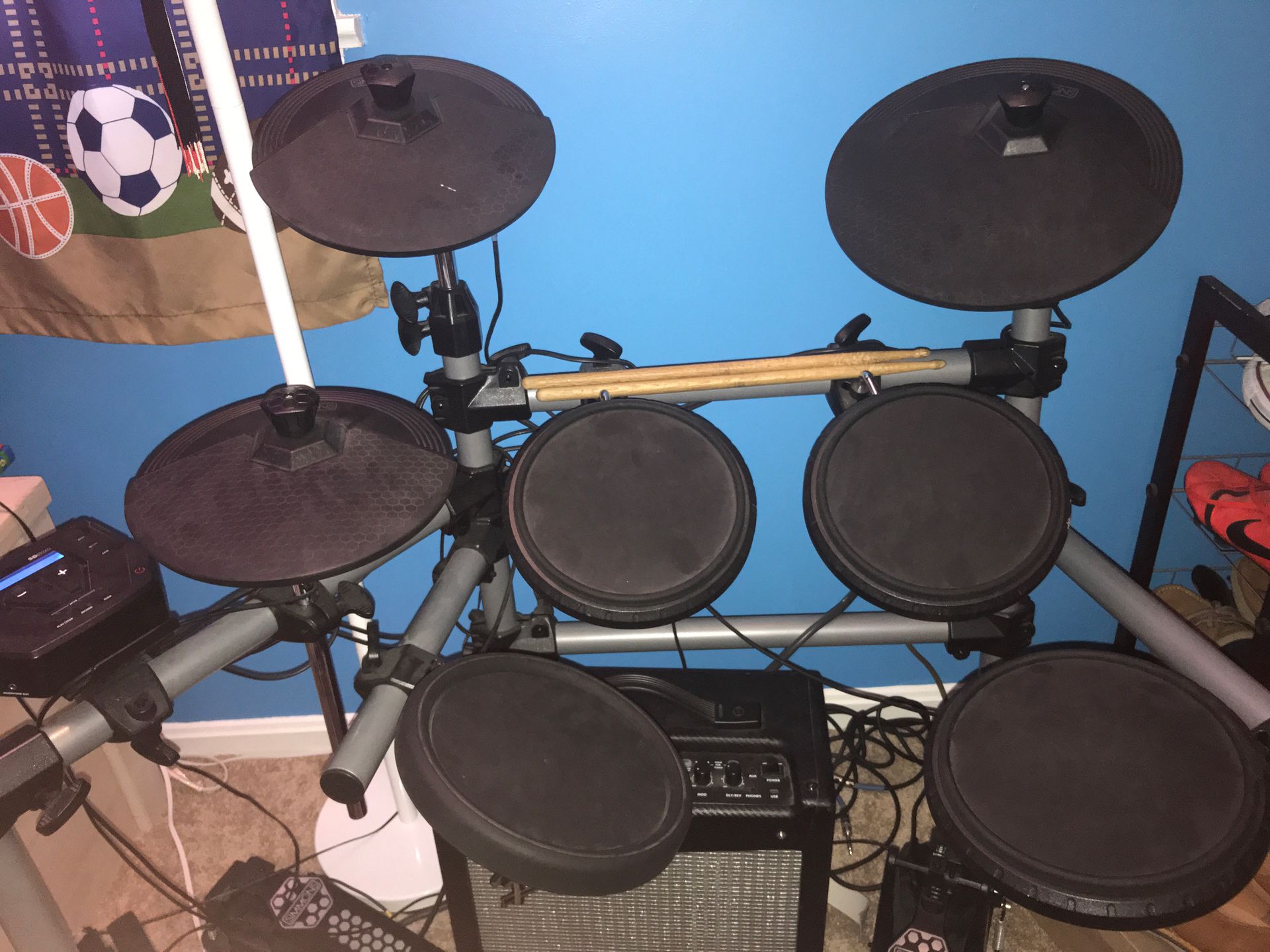 Sd500 Simmons drum set