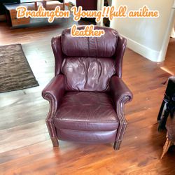 Bradington Young Red Recliner 