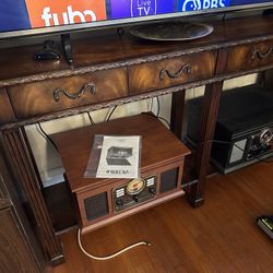 Colony Dark Wood Table 