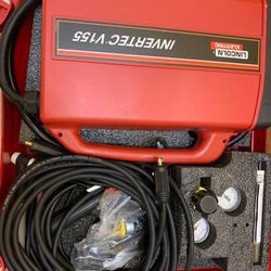Lincoln Electric Invertec V155-Ready-Pak 120/230V TIG Welder 