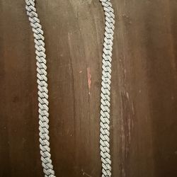 💎 Moissanite Cuban Link Chain For Sale 💎