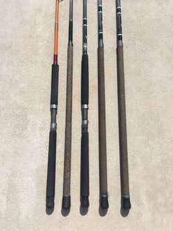 (5) Calstar Conventional Saltwater Fishing Rods for Sale in West Covina, CA  - OfferUp