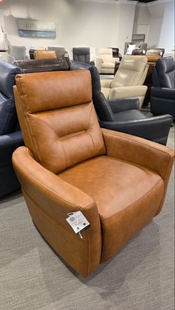 Comfortable Top Grain leather Power Recliner with power Headrest!!! 4 Colors available...