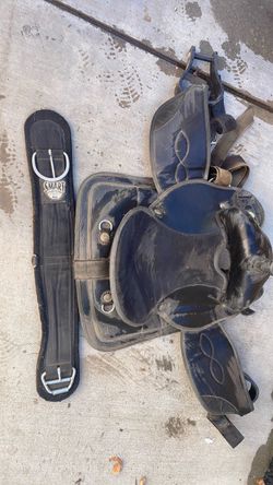 Kids horse saddle