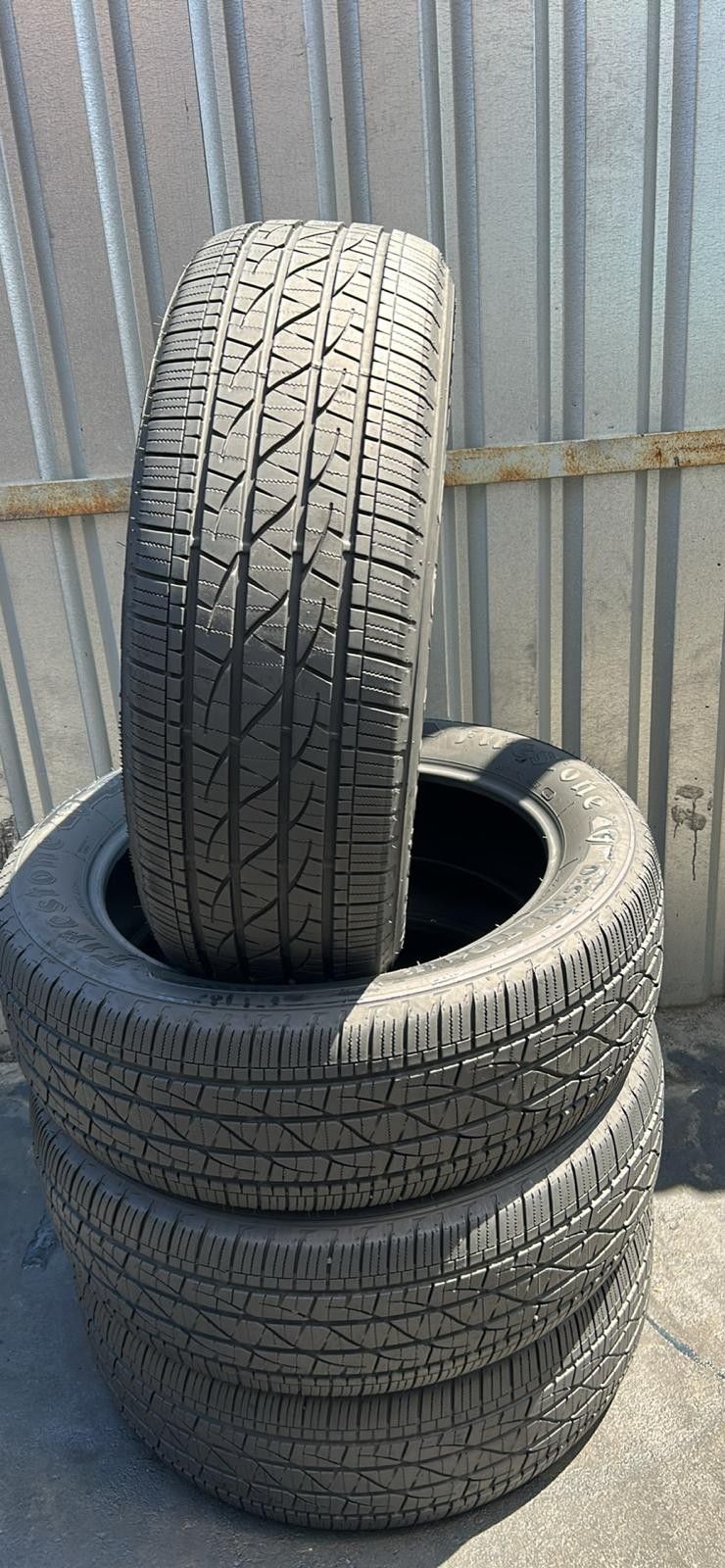 Set Of 4 FIRESTONE Tires 235/55R20