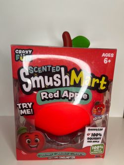 SmushMart Scented Red Apple Squishy Toy