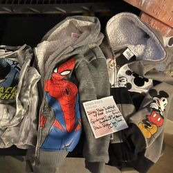 Boys Jackets And Long Sleeve Shirt 