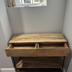 Console Table Wood/metal