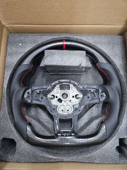 BRAND NEW 2015-2020 Volkswagen VW Golf MK7 GTI Real Carbon Fiber Steering Wheel