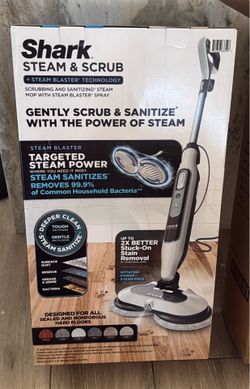 Shark steam & scrub mop