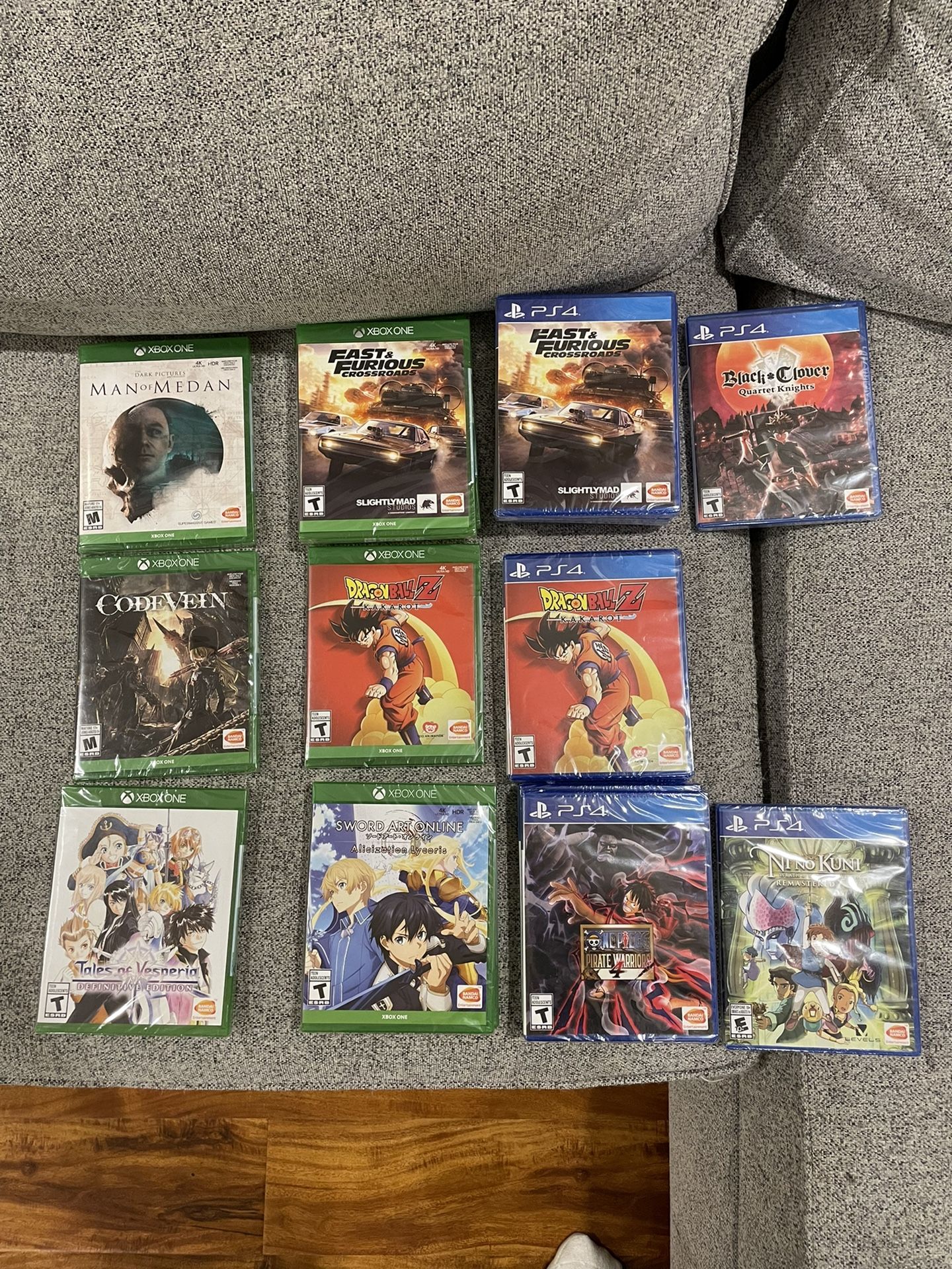 PS4 & XBOX ONE VIDEO GAMES