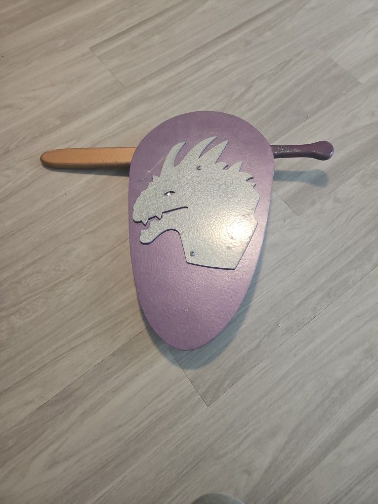 Training Wooden Sword and Shield