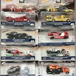 Premium Hot Wheels Team Transports