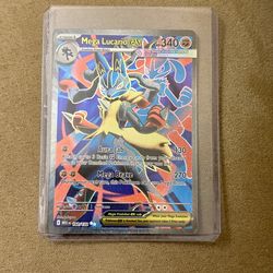 Pokemon Card Mega Lucario ex