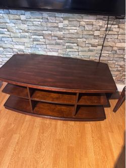 Coffee table and two end tables
