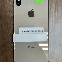 On Sale iPhone XSMAX 512GB Unlocked Refurbished 
