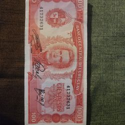Uruguay | Banco Central | 100 Pesos