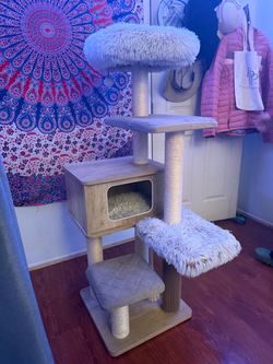 Cat Tree House