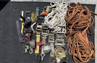 Heavy Duty Straps & Rope Large set