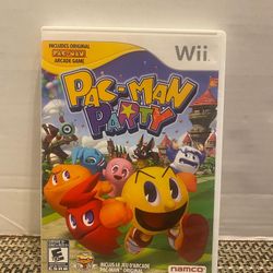 Pac-Man Party (Nintendo Wii, 2010) Complete ~ Disc in great condition