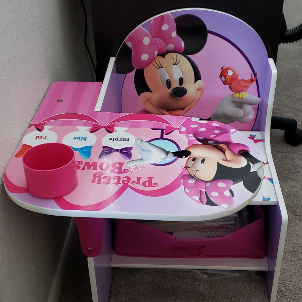 Minnie mouse desk for kids