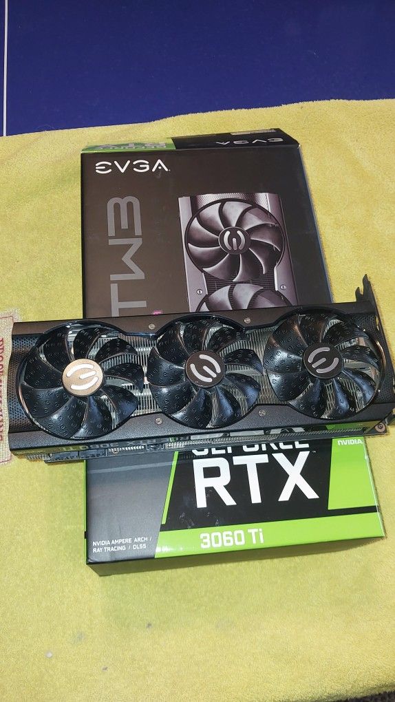 Evga 3060 TI 8 Gb Graphics Card