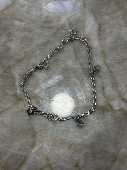 For Wedding 925 Sterling Silver Bracelet 7.5 Inches Long 