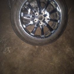 5 Lug Rims And Firestone Tires 