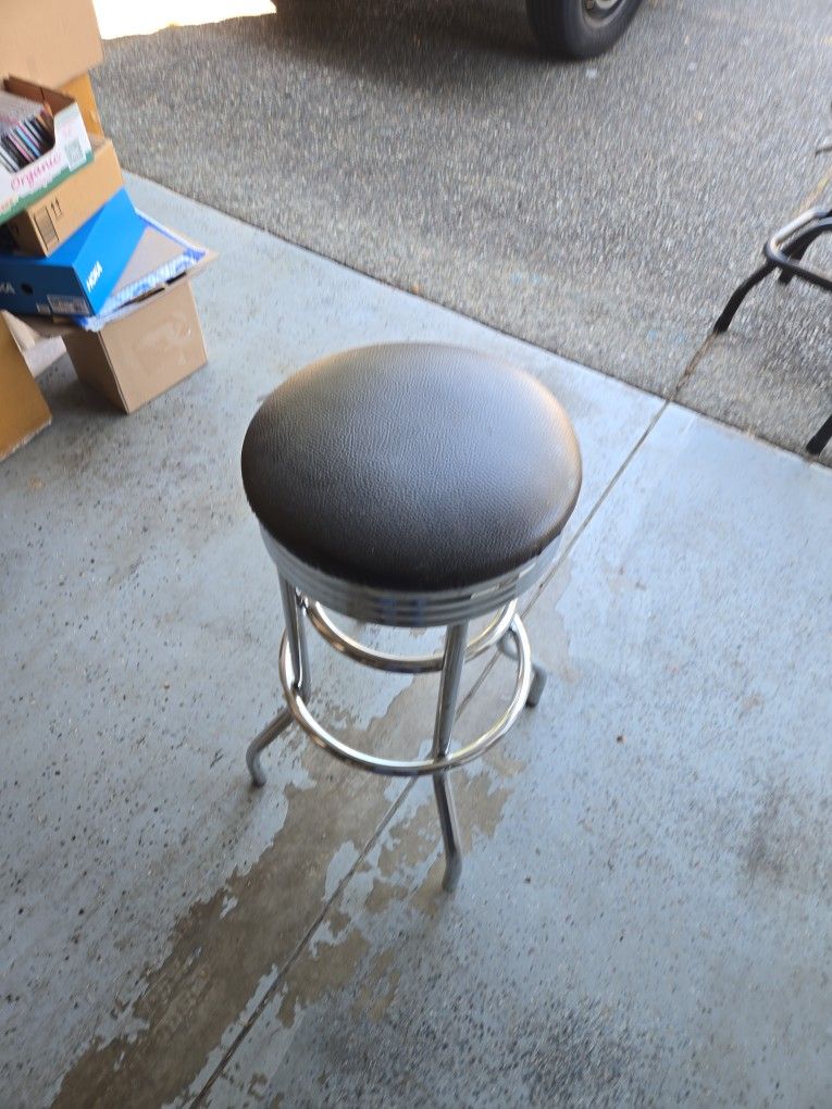 Chrome Bar Stool