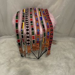 Hand Made Beaded Belts