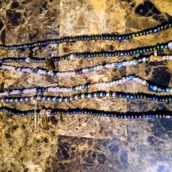 💜Multi Color Handcrafted Fashionable Waist Beads Set 💜