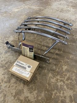 Harley Chrome Tail Rack
